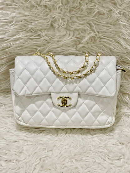 White Chanel Bag