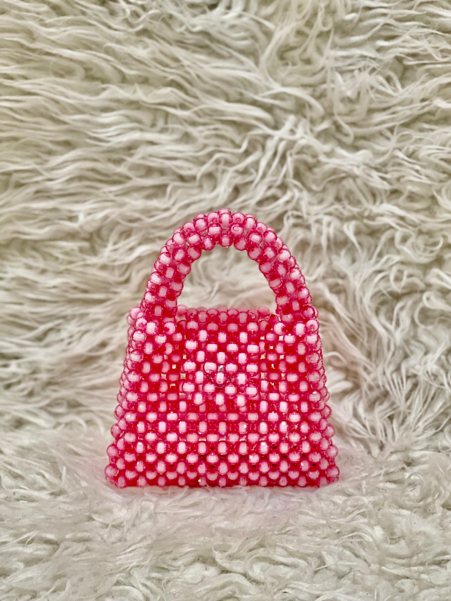 Pink Mini Pearl bag